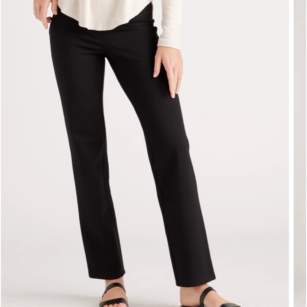 Ultra-Stretch Ponte Straightleg Pant